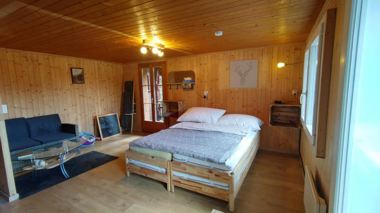 Petit Chalet Rustique Et Bucolique Bovernier Εξωτερικό φωτογραφία